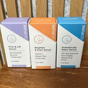 GoPure Power Trip Facial Serums Set